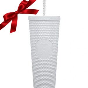 🧜🏼‍♀️💎Starbucks Crystal Diamond Cut Studded Holiday Tumbler